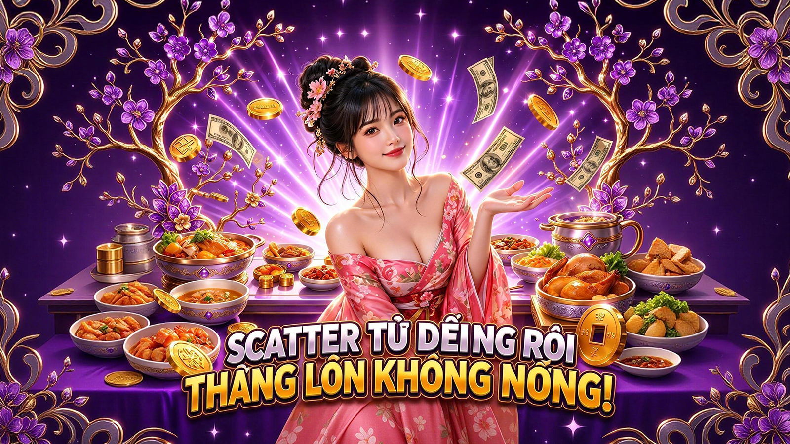 Minh họa giao diện trò chơi trực tuyến thuộc nhóm Bắn cá